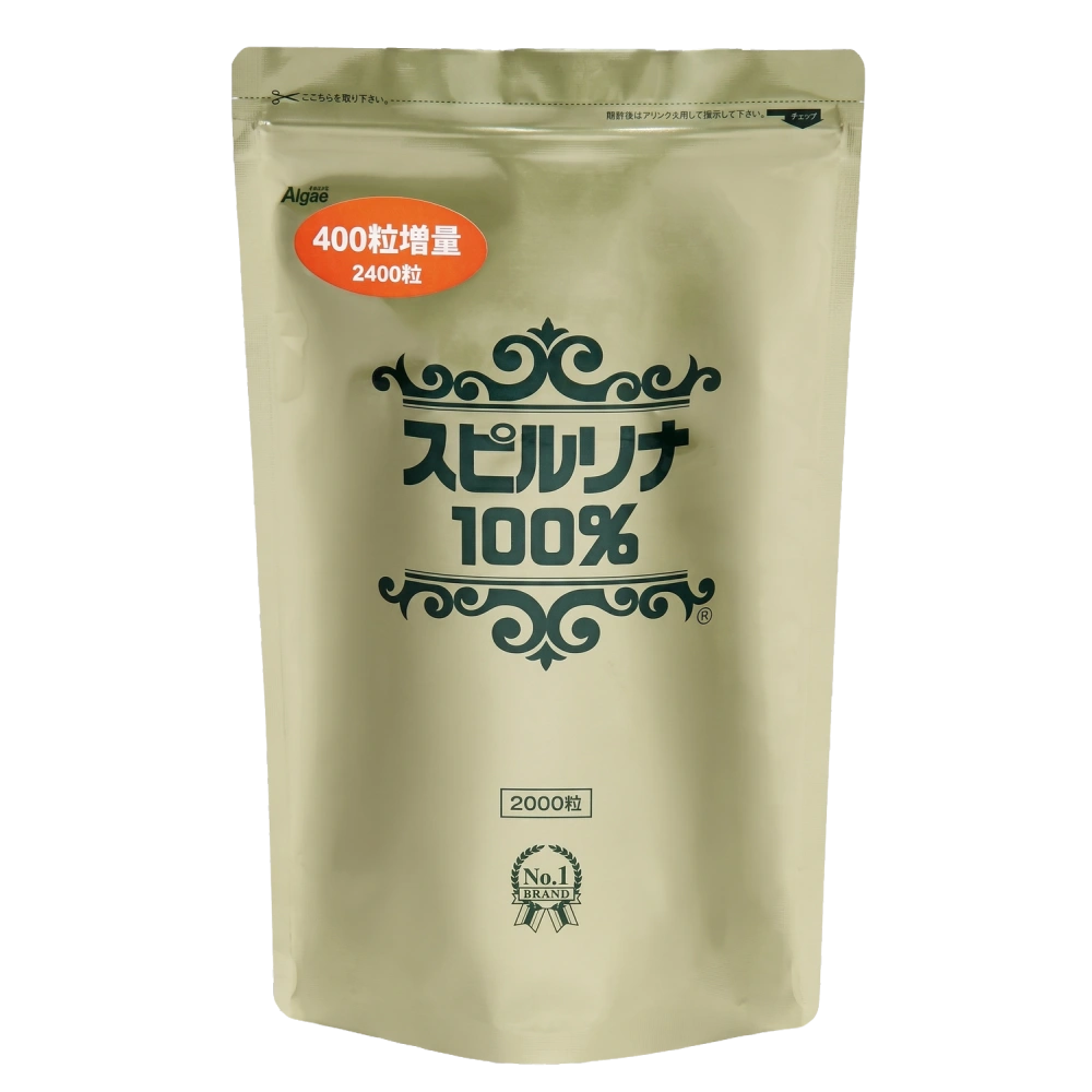 Спирулина 100% , 2400 таблеток (курс на 60 дней)