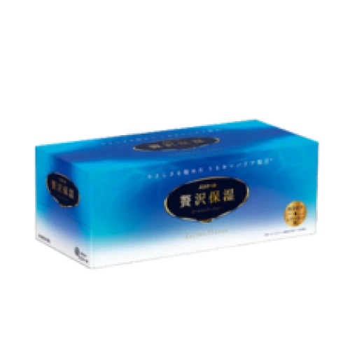 Ылғалдандыратын компоненттері бар салфеткалар "Elleair Luxury Moisturizing Lotion Tissue", 200 дана.