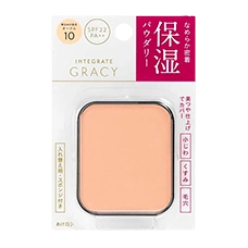 Увлажняющая пудровая основа маскирующая мелкие морщины для сухой кожи лица "Integrate Gracy".