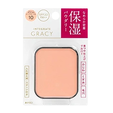 Увлажняющая пудровая основа маскирующая мелкие морщины для сухой кожи лица "Integrate Gracy".