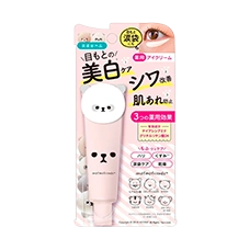 Лечебный отбеливающий крем для кожи вокруг глаз "Mofumofu Friends", 30 гр.