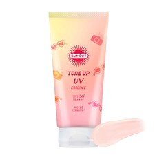 Солнцезащитная эссенция с выравниванием тона SUNCUT Tone Up UV Essence Rose Pink, SPF50+ PA++++, 80 г