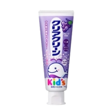 Лечебная детская зубная паста с мягкими гранулами, ксилитом и фтором, со вкусом клубники "Clear Clean Kids - Strawberry", 70 гр.