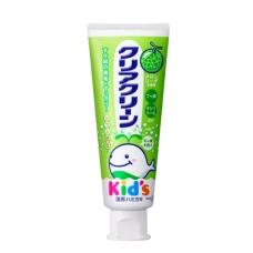 Лечебная детская зубная паста с мягкими гранулами, ксилитом и фтором, со вкусом клубники "Clear Clean Kids - Strawberry", 70 гр.