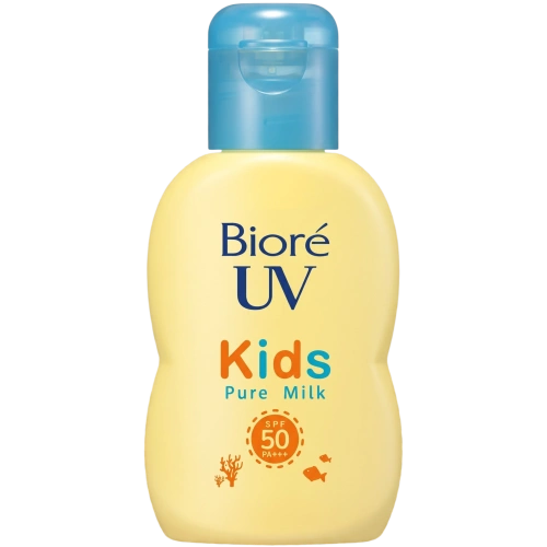 Biore UV Kids Pure Milk SPF50+ PA+++ балаларға арналған күннен қорғайтын сүт