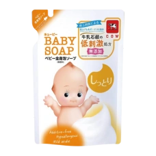 Гипоаллергенное детское пенное для мытья головы и тела "Kewpie", 350 мл (Сменный блок)