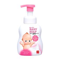 Гипоаллергенное детское пенное для мытья головы и тела "Kewpie", 400 мл