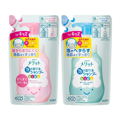 Балаларға арналған көбікті сусабын "Merit Foam Shampoo Kids", 240 мл (Қосалқы блок)