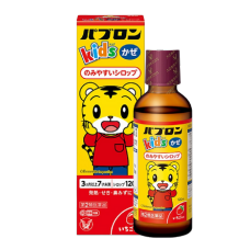 Детский сироп от простуды со вкусом клубники "Pabron Kids Cold Syrup" , 120 мл (от 3-х мес до 6 лет)