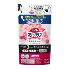 Дезодорирующая и чистящая спрей-пена для туалета "Toilet Magic Clean Deodorant", 330 мл. (Запасной блок)