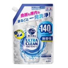 Средство для посудомоечных машин "Kyukyutto Ultra Clean", 770 гр. (Запасной блок)