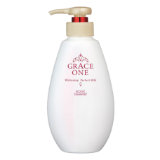 Отбеливающее молочко от 50 лет 3 в 1 с коллагеном и витамином С "GRACE ONE Perfect Milk", 230 мл.