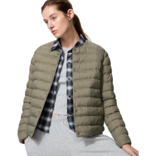 Әйелдерге арналған ықшам куртка "Puff Tech" Compact Jacket, Olive (Зәйтүн түсті)