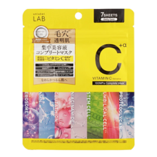 Тканевая маска для лица с витамином С "Unlabel Labo V Complete Sheet Mask", 7 шт