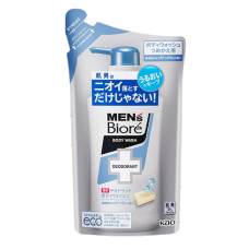 Мужское лечебное дезодорирующее мыло для тела "Mens Biore Body Wash" , 380 мл. (Запасной блок)