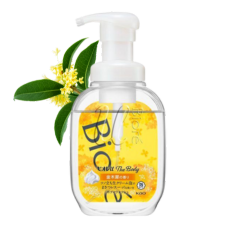 Пенное мыло для тела для нежной кожи, склонной к сухости "Biore u The Body Foam Type Purely - Osmanthus Fragrance", 540 мл.