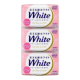 Кремообразное мыло с кокосовым молоком и скваленом "White", 130 гр х 3 шт.
