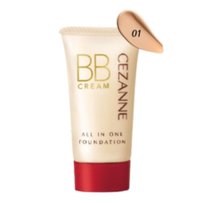 Увлажняющий BB-крем 5 в 1 c защитой SPF23 "BB Cream All In One Foundation - 01" (светлая охра), 40 гр.