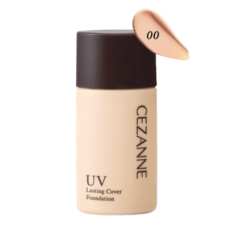 Водостойкая тональная основа с защитой SPF50+ "UV Lasting Cover Foundation - 00", 27 гр (00 Светло-бежевый)
