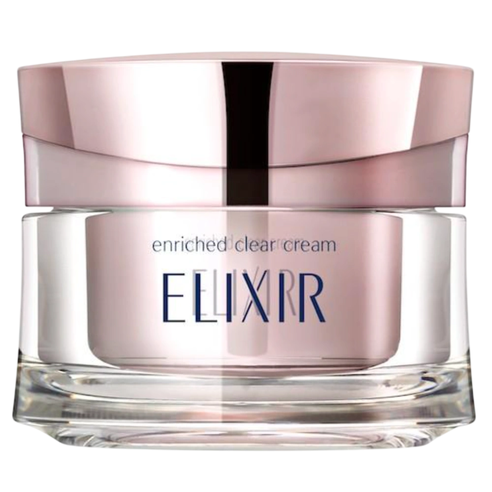 Антивозрастной, отбеливающий крем для лица "Elixir White Enriched Clear Cream", 45 гр