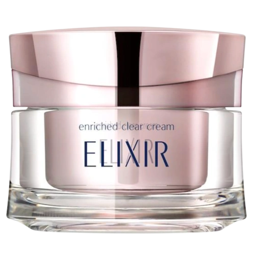 Бет терісіне арналған ағартушы, қартаюға қарсы крем "Elixir White Enriched Clear Cream", 45 г